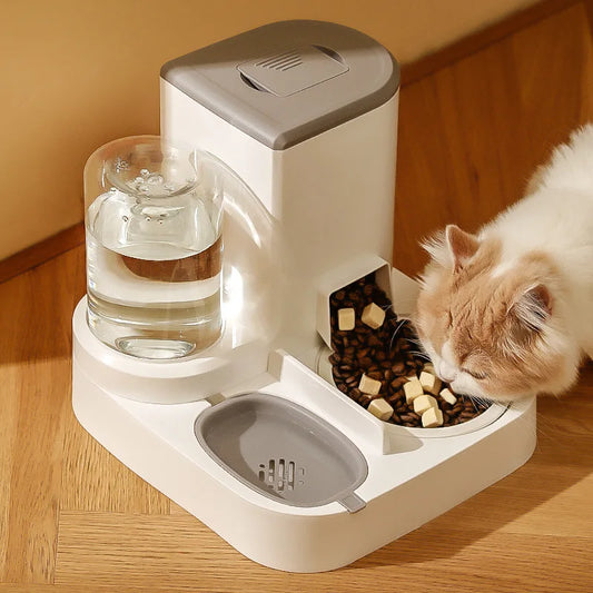 2-in-1 Pet Food and Water Dispenser